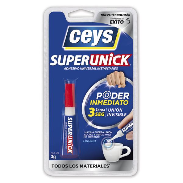 Adhesivo instantáneo CEYS Superceys.