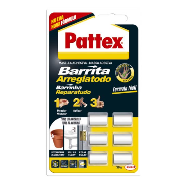 Masilla reparadora PATTEX universal.